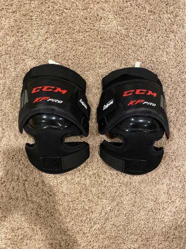 Used CCM KP Pro Knee Guards