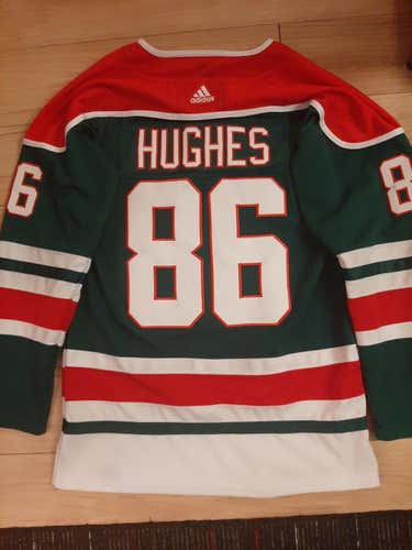 Replica Devils Reverse Retro Hughes #86 Size 50 Adidas Jersey