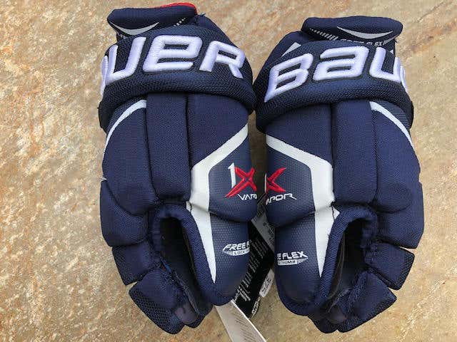 New Junior Bauer Vapor 1X Gloves 10"