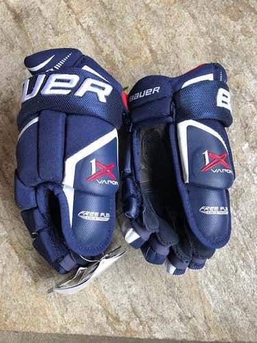 New Junior Bauer Vapor 1X Gloves 11"