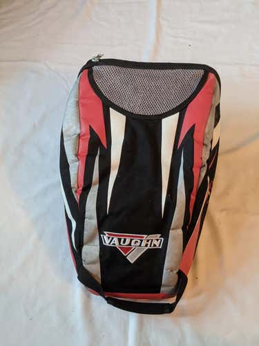 Used Vaughn hockey helmet goalie helmet bag