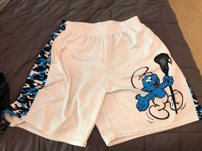 White Used Men's Adult XL COM LAx (DigiCamo)