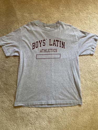 Gray Boys Latin Athletics T-shirt