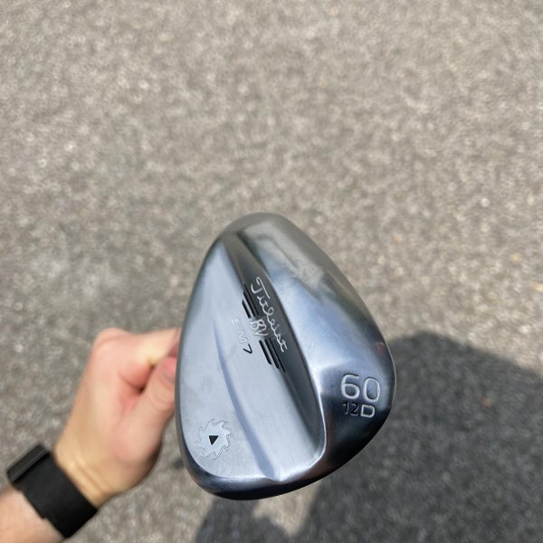 Men's Left Hand Vokey SM7 Tour Chrome Wedge Flex Steel Shaft Wedge