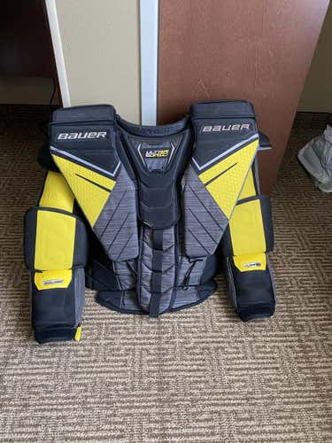 Lightly Used Senior Large Bauer Supreme UltraSonic Goalie Chest Protector