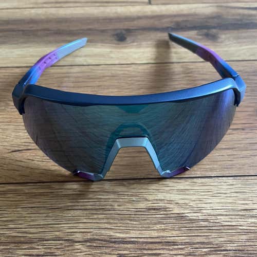 NEW 100% S3 Sunglasses - Cotton Candy Frame w/ Blue Lens