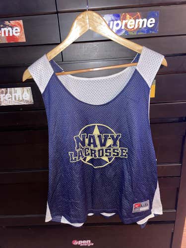 Navy Lacrosse Nike Pinnie