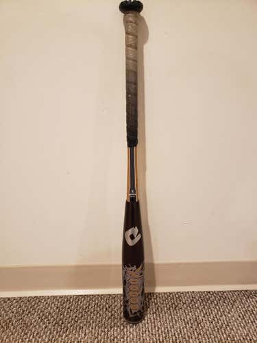 Used Kid Pitch (9YO-13YO) DeMarini Hybrid Voodoo Black Bat (-13) 16 oz 29"