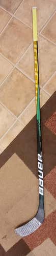 Used Senior Bauer Supreme Ultra Sonic Hockey Stick LH Toe Pattern Pro Stock