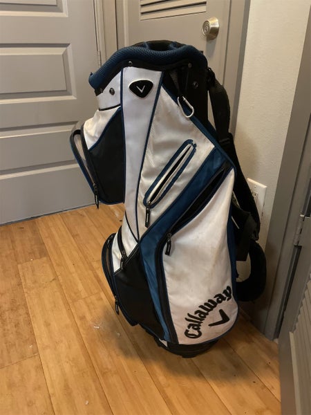 White Unisex Callaway Tour Staff Bag