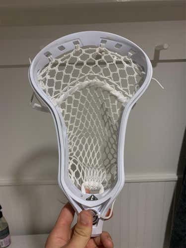 White New Attack & Midfield Strung Optik 2.0 Head