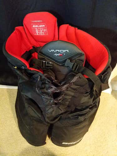 Black Used Senior Large Bauer Vapor APX2 Hockey Pants