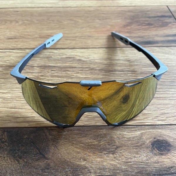 NEW 100% Hypercraft Sunglasses - Grey Frame w/ Red Lens