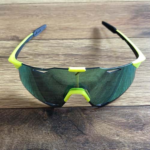 NEW 100% Hypercraft Sunglasses - Lime/Neon Frame w/ Yellow Lens