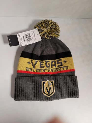 New Adidas One Size Fits All Vegas Golden Knights Beanie