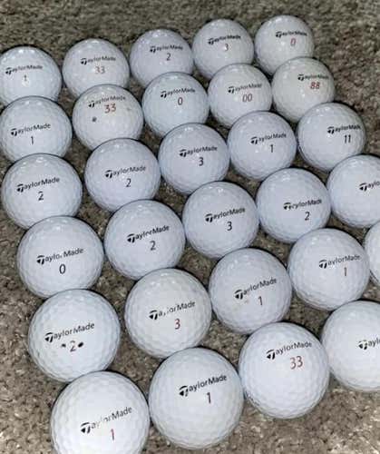 15 Used TaylorMade Assorted Golf Balls