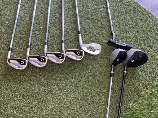 Teen Used Right Handed Profile Regular Flex Steel Shaft Iron Set