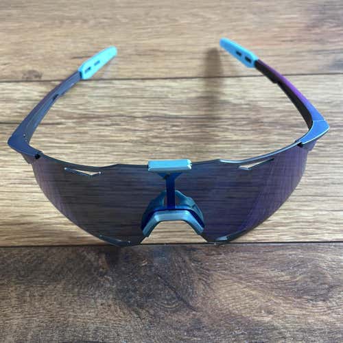 NEW 100% Hypercraft Sunglasses - Cotton Candy Frame w/ Blue Lens