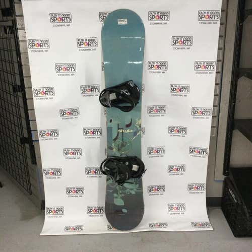 Used K2 Skyla 151cm Snowboard Womens Combo
