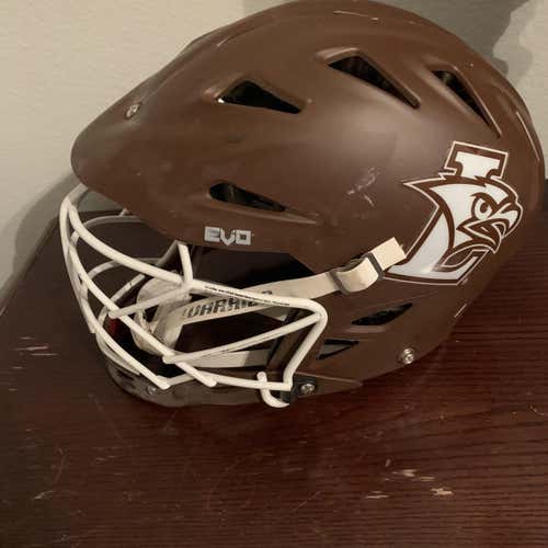 Brown Adult Player's Warrior Evo Helmet