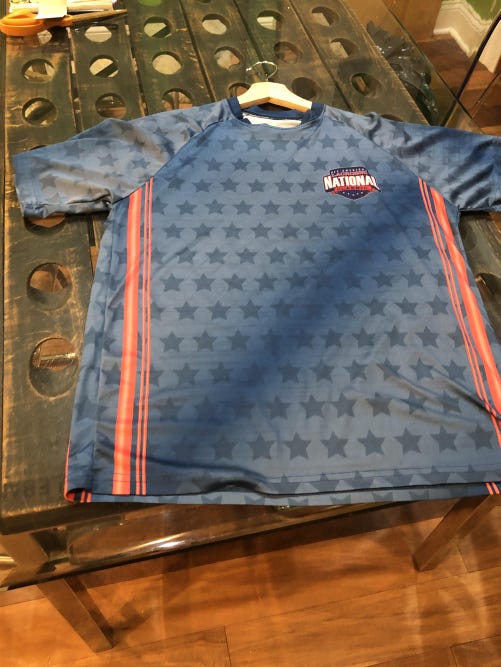 Blue Men's Adult Used Medium Other Jersey