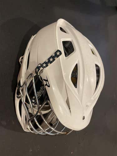 White Adult Cascade R Helmet