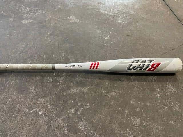 Used High School/College BBCOR Certified Marucci CAT 8 Bat (-3) 29 oz 32"