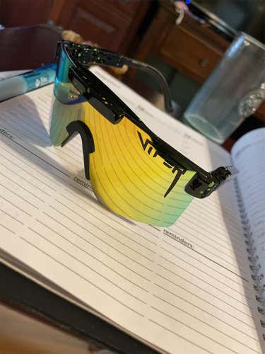 Gold Unisex XS PIT VIPER  Sunglasses