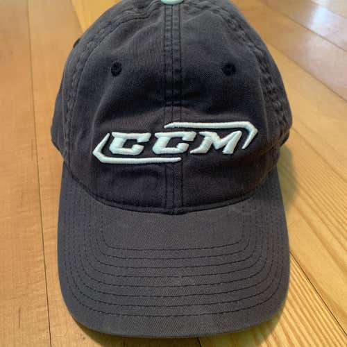 Black Adult One Size Fits All CCM Hat
