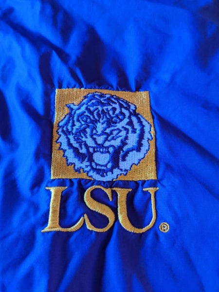 Vintage Purple + Yellow Starter LSU Tigers Coat - Extra Large