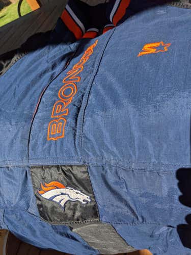 Vintage Starter Denver Broncos Parka