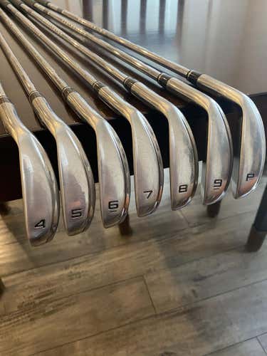Used Men's Nike Right Handed Slingshot Iron Set Regular Flex Steel Shaft