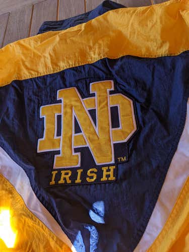 Vintage Notre Dame Fighting Irish Nylon Jacket