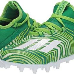 New adidas Adizero JR eh2676 youth Football/lacross Cleats, Size 3 green