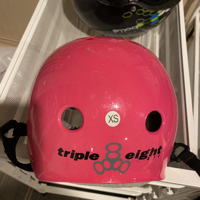 Girl’s XS Triple Eight Skdt-102 Bike Helmet