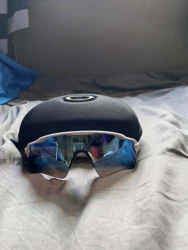 Blue Medium Oakley Sunglasses