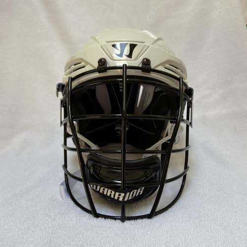 White Used Size SMALL Player's Warrior PX2 Fatboy Helmet Helmet
