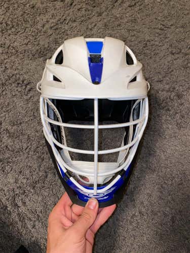 White Adult Player's Cascade S Helmet