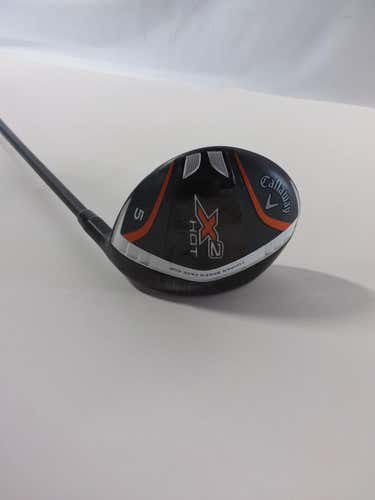 Used Callaway X2 Hot 5 Wood Graphite Regular Golf Fairway Woods