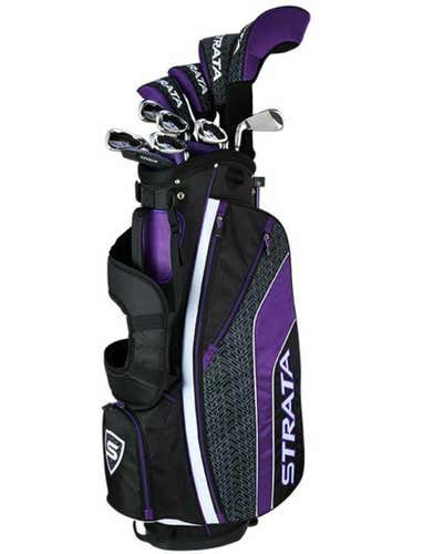 Callaway Women's Strata 16-Piece Complete Golf Set Right Hand New in Box #85089