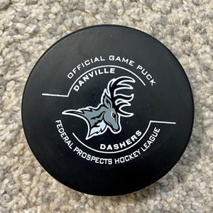 NEW: DANVILLE DASHERS FPHL Official Game Puck