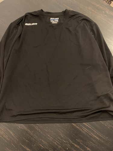 Bauer Black XXL Practice Jersey