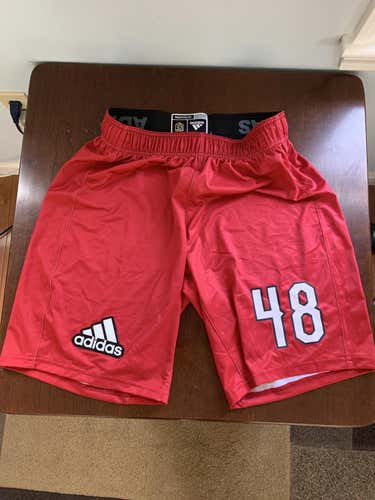 Red Used Medium Adidas Shorts