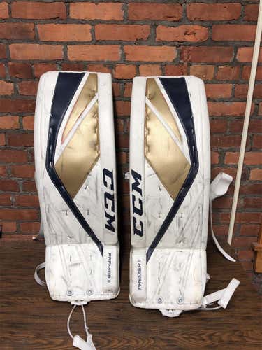 Senior 36" CCM Premier II Pro Goalie Leg Pads