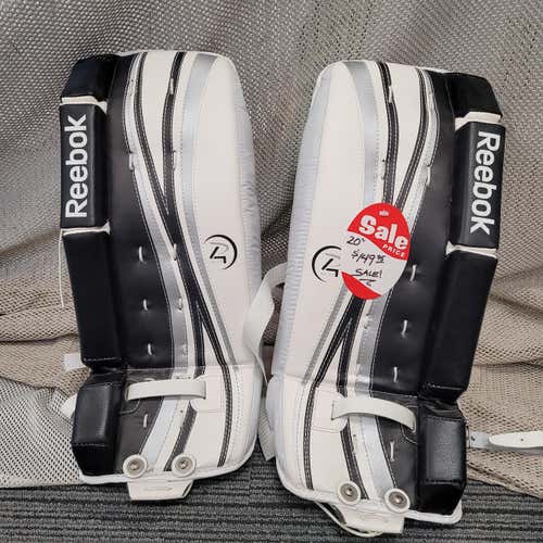 New 20" Reebok 4K YT Goalie Leg Pads
