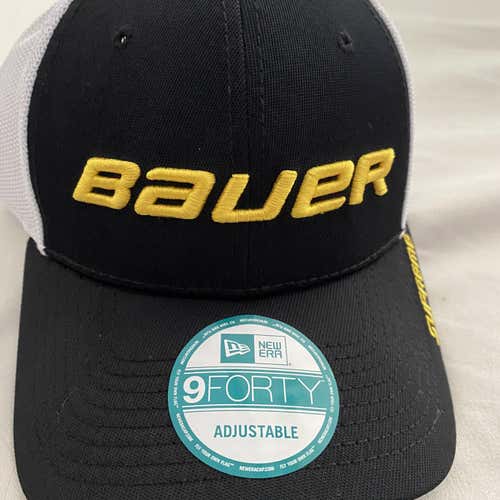 Black   Bauer Hat