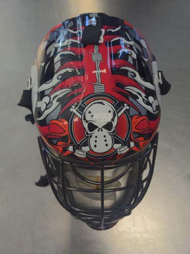 Used Franklin Street Helmet Md Ice Hockey Goalie Helmets & Masks