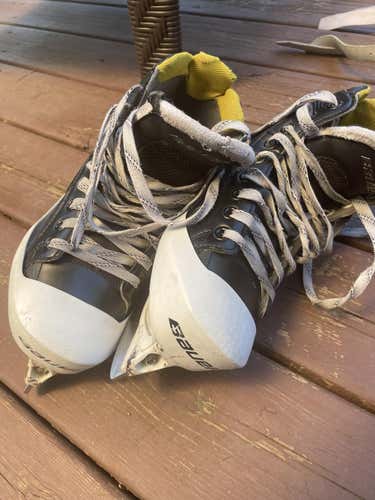 Used Bauer Regular Width Size 4.5 Supreme One60 Hockey Goalie Skates