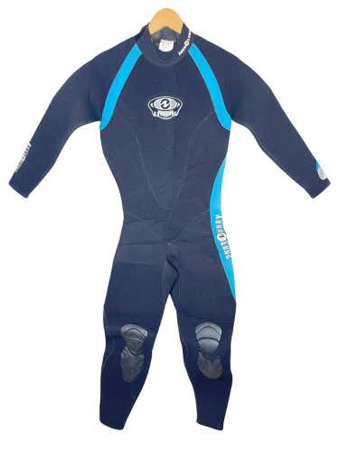 Aqua Lung Womens Full 7mm Scuba Dive Wetsuit Size 10 - Fits: 5'6"-5'8", 125-135