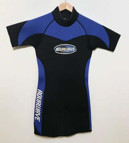 Aquawave Mens Spring Shorty Wetsuit Size Small - Excellent Condition!
